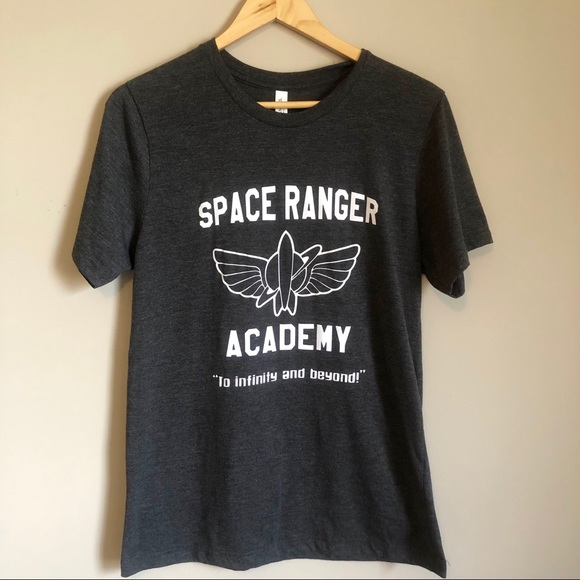 Bella Canvas Tops - Space Ranger Academy To Infinity Toy Story Shirt